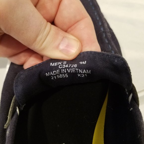 Men’s Cole Haan GRAND360 Rally Blue Canvas Penny Loafers Size 9M (C34726) EUC - Picture 9 of 9